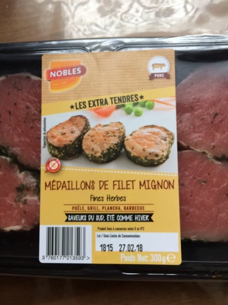 Medaillon de filet mignon