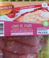 Lomo de dinde escalopes au piment doux