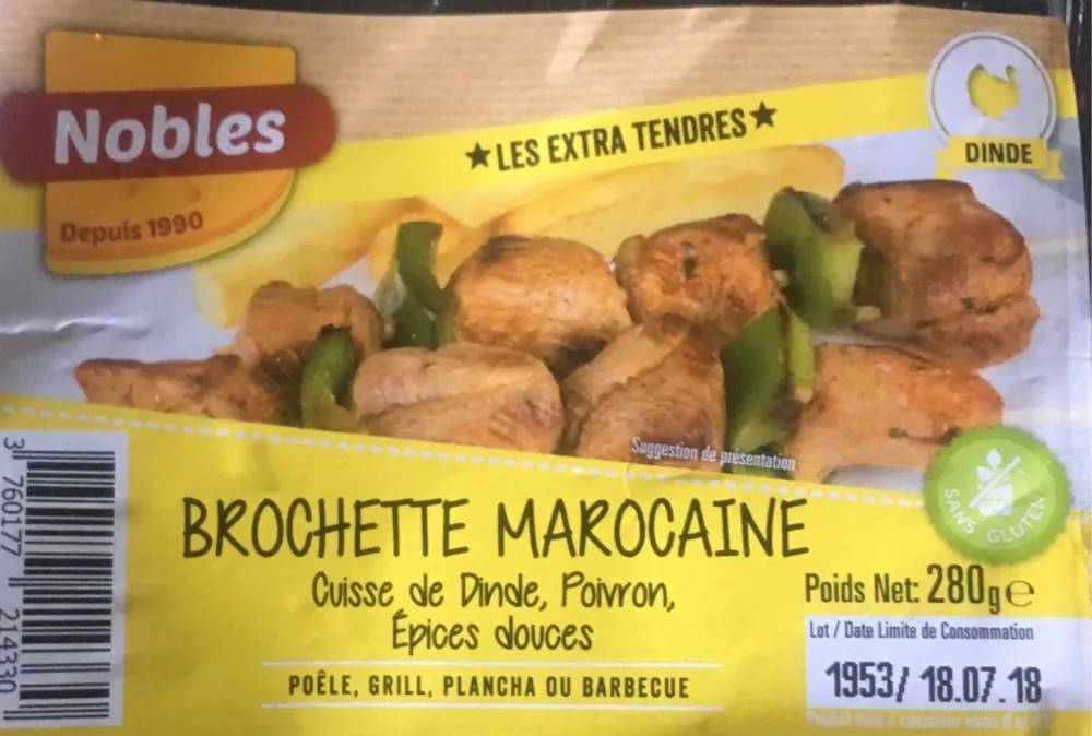 Brochette marocaine