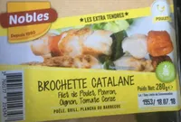 Brochette catalane
