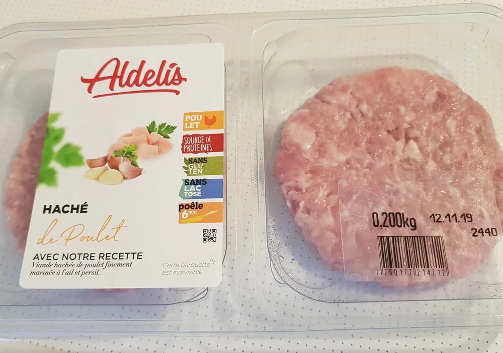 Haché de poulet