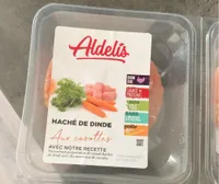 Haché de dinde aux carottes