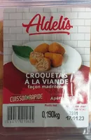 Croquetas à la viande