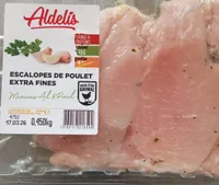 Escalopes de poulet extra fines