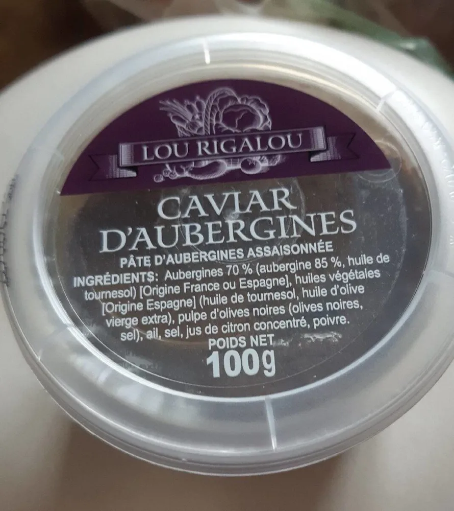Caviar d'aubergine