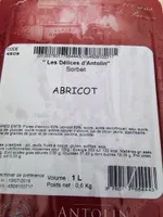 Sorbet abricot