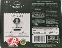Ravioles du Dauphiné surgelées