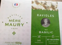 Ravioles au basilic