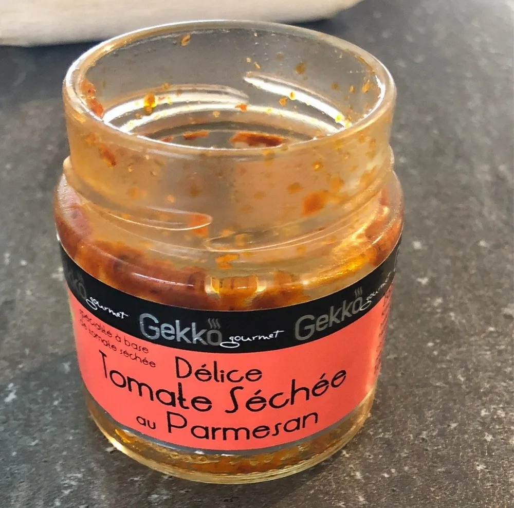 Delice tomate sechee au parmesan