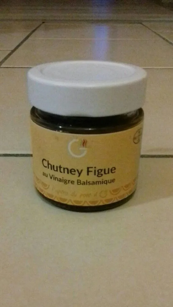 Chutney figue au vinaigre balsamique