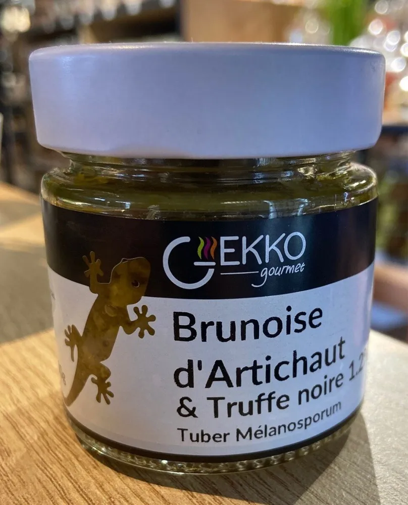 Brunoise d'artichaut et truffe noir