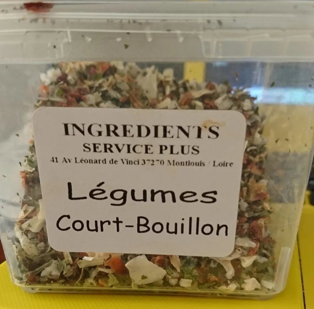 Légumes court bouillon
