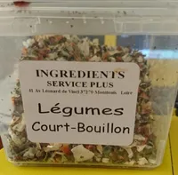 Légumes court bouillon
