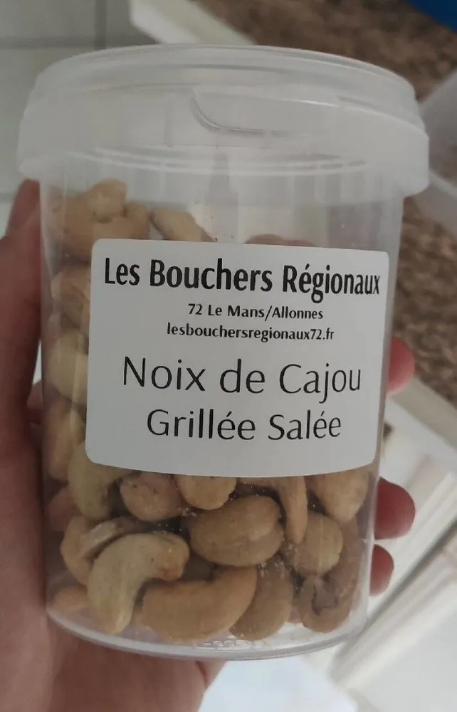 Noix de cajou grillée salé