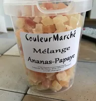 Melange ananas papaye