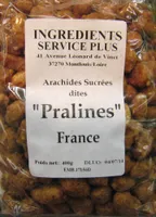 Arachides Sucrées dites "Pralines"