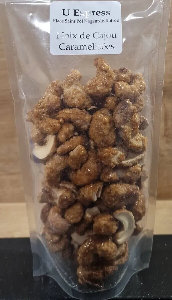 Noix de cajou caramélisées
