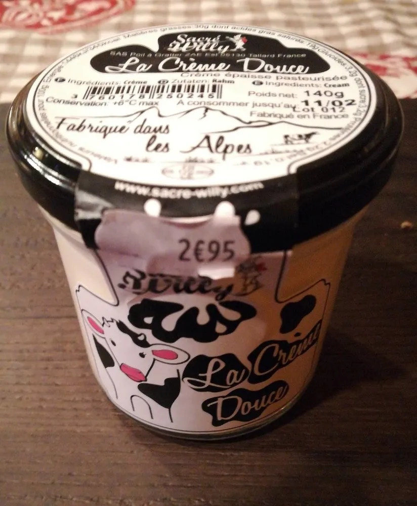 La crème douce