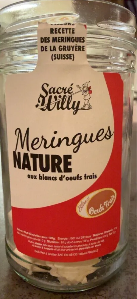 Meringue naturel