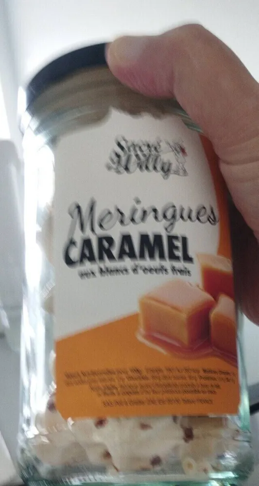 Meringues caramel aux blancs d'oeufs frais