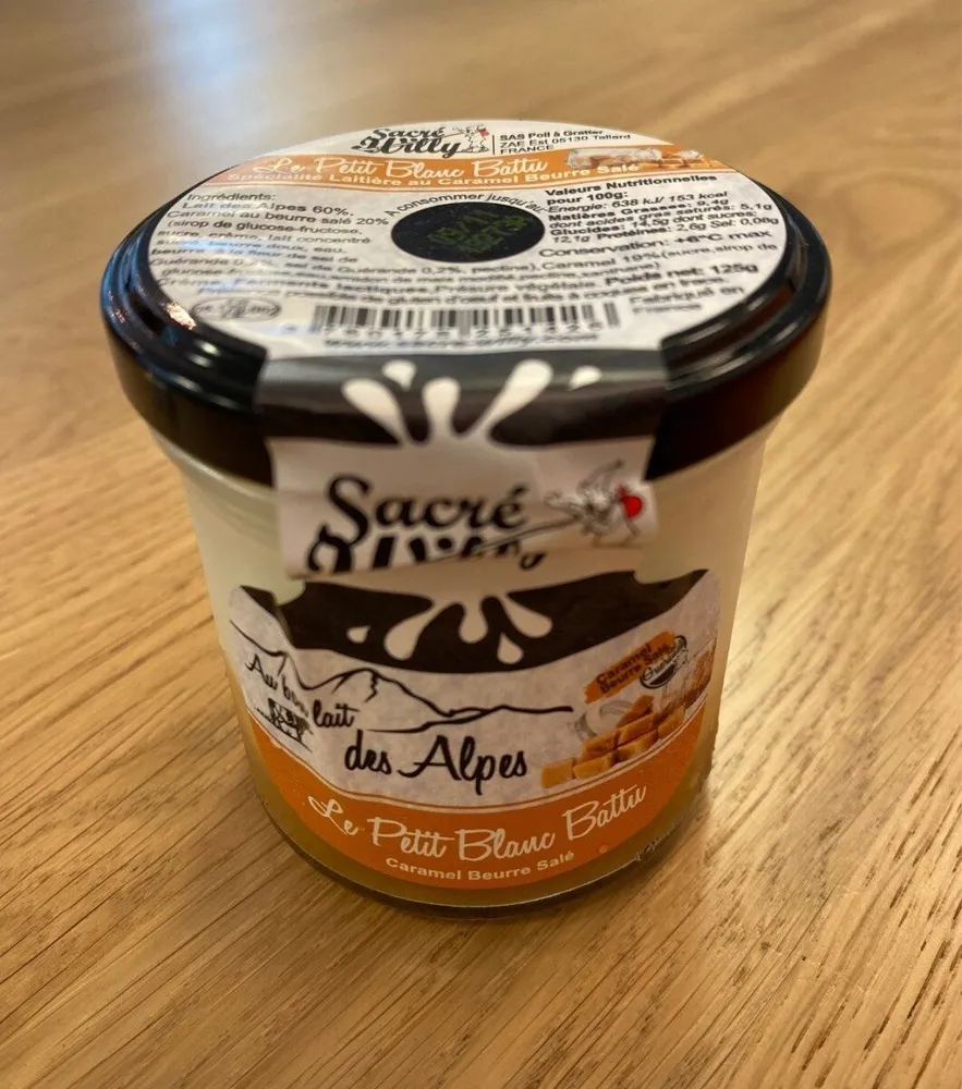 Le petit blanc battu caramel beurre salé