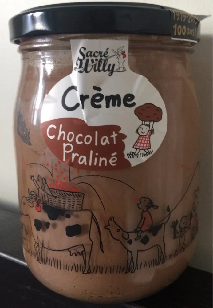 creme chocolat praline
