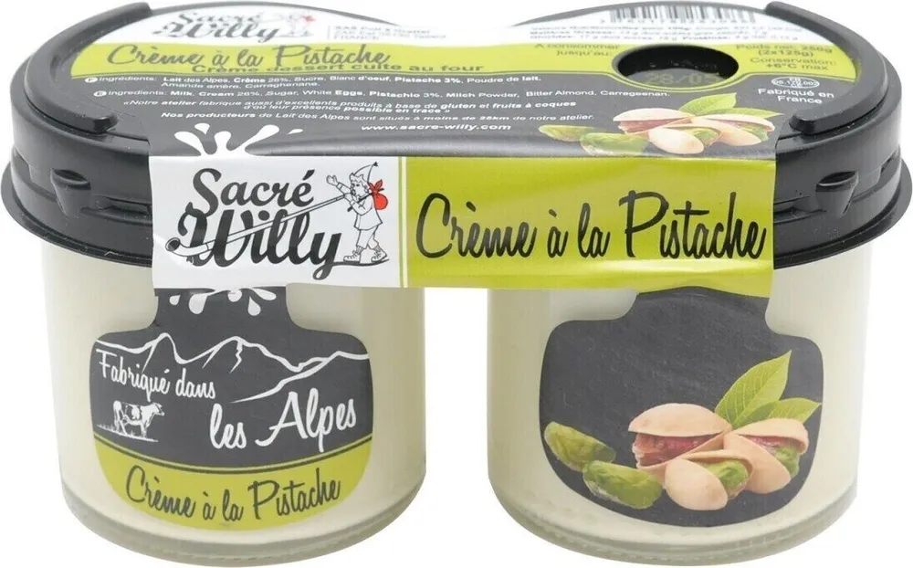 Crème à la Pistache