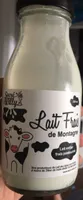 Lait frais de montagne