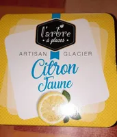 Sorbet citron jaune