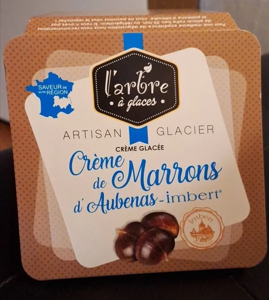 Crème de marrons d'Aubenas Imbert