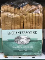 Biscotte sans sel