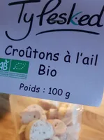 Croûtons à l'ail Bio