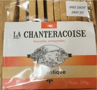Biscotte, artisanale, authentique, sans sucre, sans sel