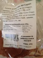 Palets au caramel