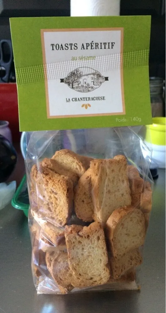Toasts Aperitif au sesame