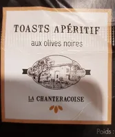 Toasts apéritif aux olives noires
