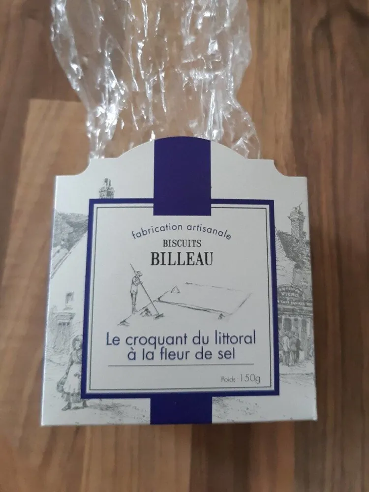 Croquant du littoral à la fleur de sel