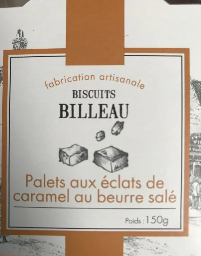Palets aux eclats de caramel au beurre salé