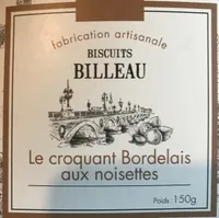 Le croquant Bordelais aux noisettes