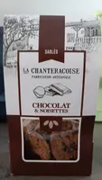 Sablés chocolat et noisettes