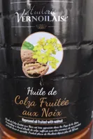 Huile de colza fruité aux noix