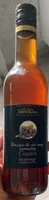 Vinaigre de vin rouge aromatisé cassis