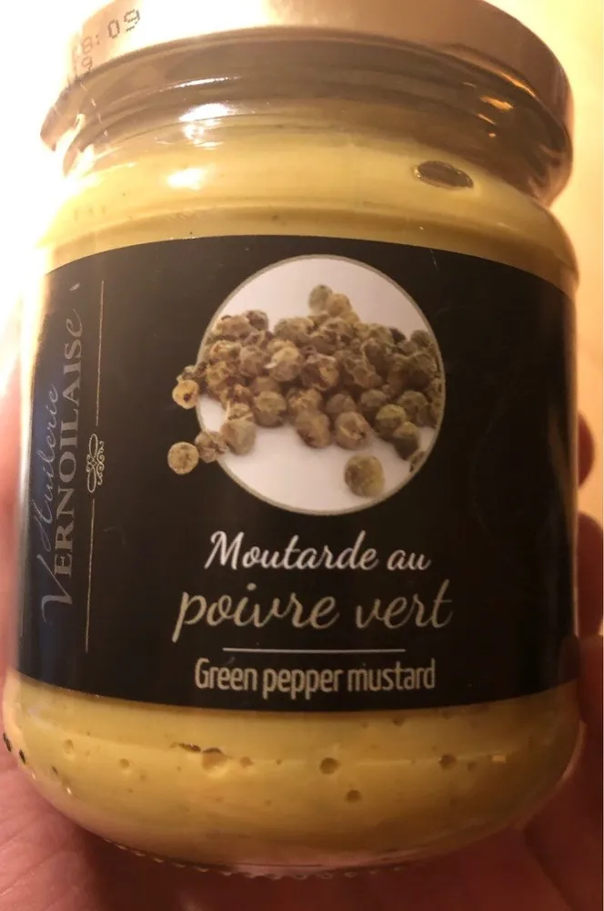 Moutarde au poivre vert