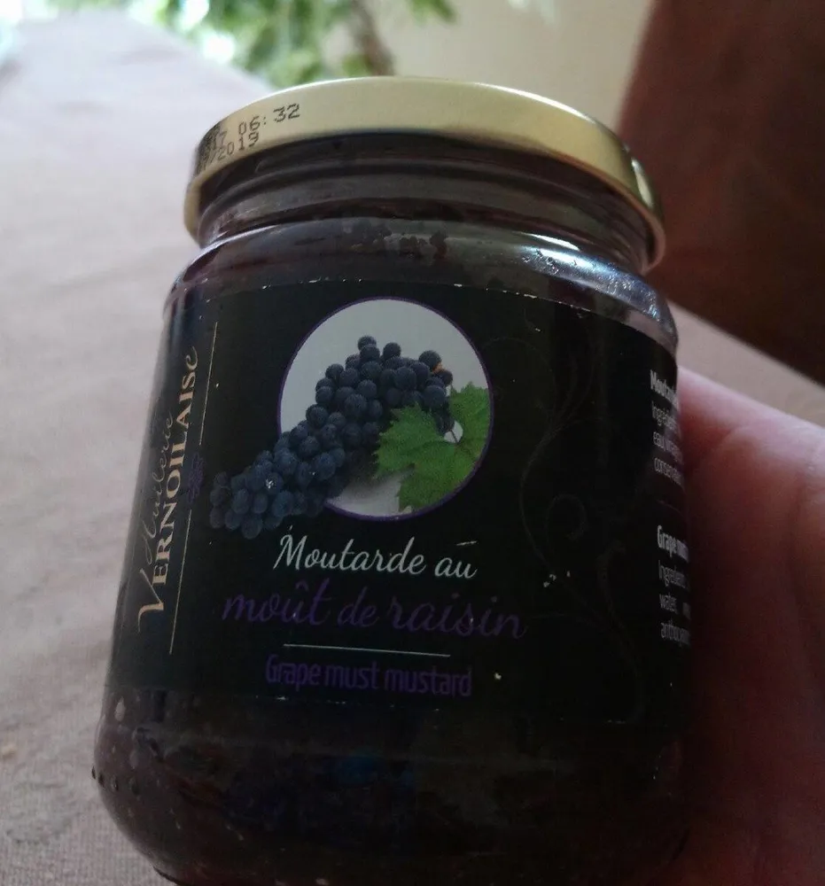 Moutarde au moût de raisin