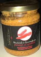 Moutarde à l'ancienne au Piment d'Espelette