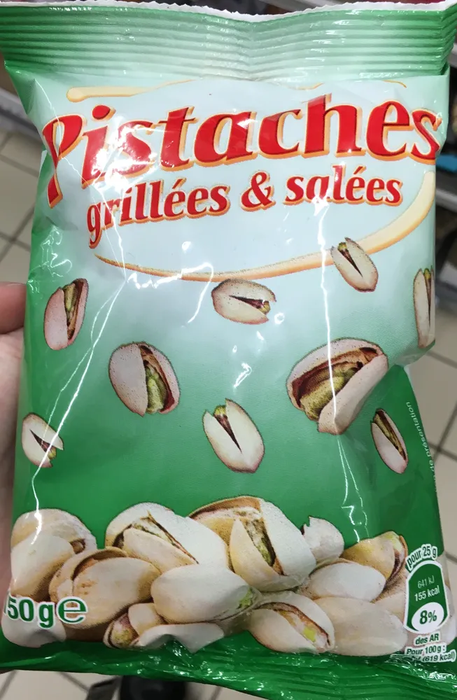 Pistaches grillées & salées
