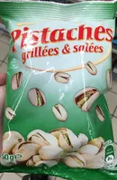 Pistaches grillées & salées