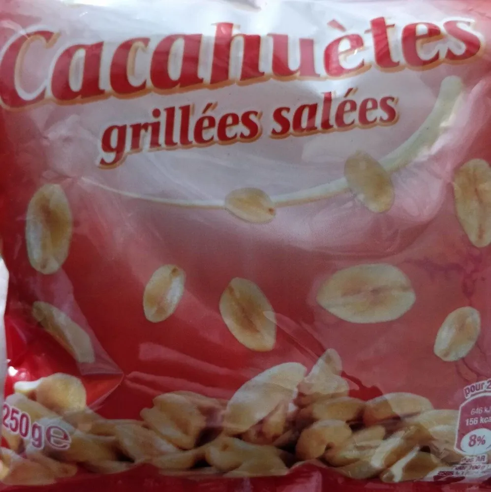Cacahuètes grillées salées
