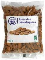 Amandes décortiquées