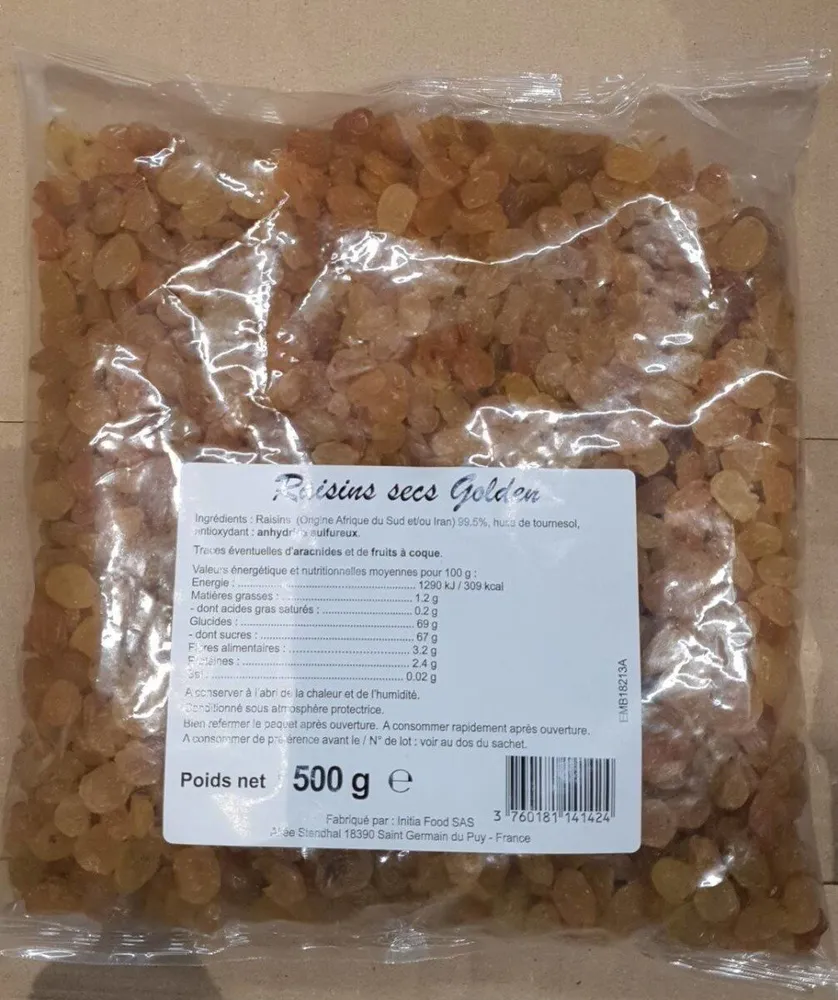 Raisins secs Golden